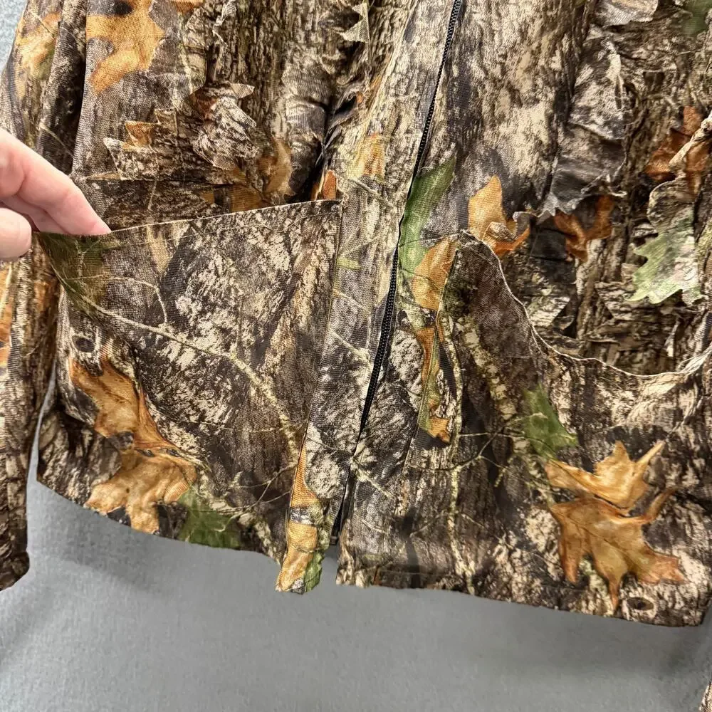 Vintage Underbrush Ghillie Set Mens S/M‎ Mossy Oak Break Up Leafy Jacket + Pants